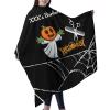 MLIANCEN Custom Barber Cape Hairdresser Cape, Add Your Photo Text or Logo Personalized Halloween Ghost Cuts Salon Cape for Men, Customized Hair Cutting Cape for Salon view 2