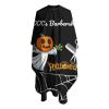 MLIANCEN Custom Barber Cape Hairdresser Cape, Add Your Photo Text or Logo Personalized Halloween Ghost Cuts Salon Cape for Men, Customized Hair Cutting Cape for Salon view 3