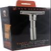 Van Der Hagen Matte Silver TWIST Adjustable Razor view 1