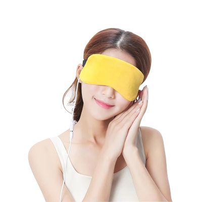 Electric Heated Eye Mask USB Steam Eye Mask Constant Temp Sleep Eye Mask Lavender Eyeshade SPA Warm Eye Mask Portable Eye Compress for Blepharitis, Dry Eyes, Dark Circles, Puffy Eyes