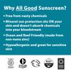 All Good SPF 30 Sport & Facial Sunscreen Bundle - Broad Spectrum UVA/UVB Protection - 3 Item Bundle view 2