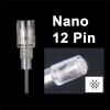 30pcs Tattoo Needle Screw Tattoo Cartridge Needle for Microblading Permanent Makeup Eyebrow Lips Tattoo Machine 1R 3R 5R 7R 3F 5F 7F,Nano 12pin view 2