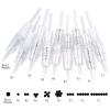 MAXSMLZT 20pcs Replacement Screw Tattoo Cartridge Needles 1D 1R 2R 3R 3F 5R 5F 7R 7F for Permanent Microneedling Microblading Eyebrow Lips Makeup Needles,F3 view 2