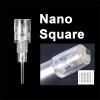 30pcs Tattoo Needle Screw Tattoo Cartridge Needle for Microblading Permanent Makeup Eyebrow Lips Tattoo Machine 1R 3R 5R 7R 3F 5F 7F,Nano Square view 2