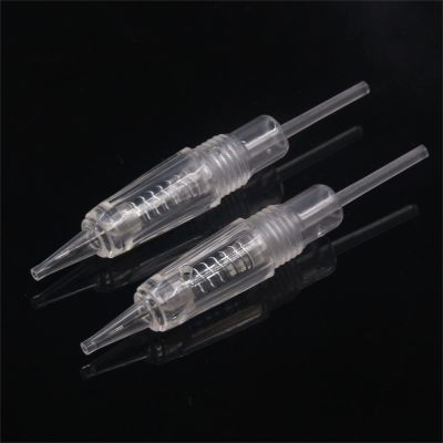 100pcs Profesional Tattoo Cartridge Tattoo Needle for Permanent Makeup Machine Pen Screw Micro Needle Nano Cartridge Needles MYM MTS 1R/3R 5R/7R/3F/5F/7F,1r
