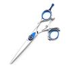 Swivel Thumb Hair Cutting Shears, 5.5 Inch Professional Salon Japanese Stainless Steel 9CR Barber Hair Cutting Scissors Swivel Shears Set (Color : Set) view 2
