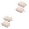 4 Pcs Moisturize The Bath Loufa Puff Scrubber Exfoliating Loofah Sponge Kids Bath Shower Pouf Balls Exfoliating Sponge Shower Loofah Sponge Child Powder Puff Flax Body view 1