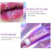 Yeweian Pink Body Face Glitter Gel, Liquid Holographic Chunky Glitter Singer Concerts Music Festival Rave Accessories, Mermaid Lip Eye Nails Hair Body Glitter Makeup, 50g view 4