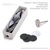 100pcs Round Sandpaper and 1pcs Metal Bit, 3/32 Shank Replaceable Pedicure for Dead Skin Callus Removal Electric Foot File Tools (25mm 100pcs #150 + 1 Mandrel) view 2