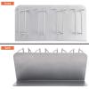 CestoMen Electric Clipper Storage Rack.4PCS Barber Clipper Holder,Barber Station Electric Hair Trimmer Display Rack Storage Organizer,Stainless Steel Frosting(Matte Silver) view 4