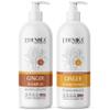 Edenika Botanicals Ginger Shampoo and Conditioner Set, Fortifying Formula with Certified and Organic Ingredients Naturally Nourish, Smooth and Detangle Hair 16oz Each view 1