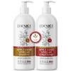 Edenika Botanicals Apple Cider Vinegar Shampoo and Conditioner Set, Deep Cleans, Clarifies, Detoxes Scalp & Hair, Balances pH, Botanical, Sulfate & Paraben Free, 16 fl oz Each view 1