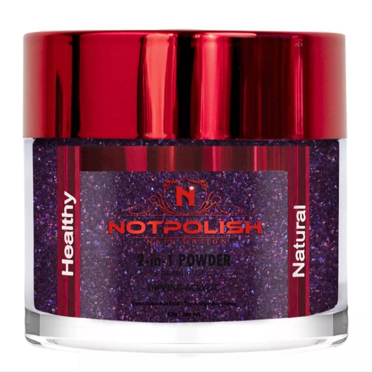 NotPolish - Nail Acrylic/Dip Powder | M Collection | M63 ROYAL AT MIDNIGHT