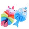 FOMIYES Lightweight Portable Bath Ball Cartoon Shower Gel Balls Exfoliating Tools Soft Exfoliating Bath Sponge for Kids view 1