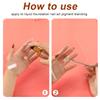 2PCS Acrylic Cosmetic Palette with 2PCS Spatula Tool,Makeup Palette Mixing Tray Apply for Foundation Eye Shadow Lipsticks Nail Art Professional Pigment Blending view 4