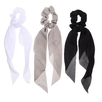 minkissy 3pcs Scrunchies Elastic Hair Ties for Girls Elegant Ponytail Holders for Occasions
