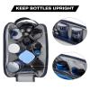 BAGSMART Toiletry Bag for Men, Travel Toiletry Organizer Dopp Kit Water-resistant Shaving Bag for Toiletries Accessories, Door Room Essentials,Navy Blue-large view 3