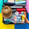 kemozaka Cute Silicone Travel Size Bottles Set for Toiletries, BPA Free, Leak Proof Squeezable Travel Containers With Built-in Labels, TSA Approved Refillable Travel Essentials Accessories (4pcs) view 2