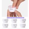 kemozaka Cute Silicone Travel Size Bottles Set for Toiletries, BPA Free, Leak Proof Squeezable Travel Containers With Built-in Labels, TSA Approved Refillable Travel Essentials Accessories (4pcs) view 4