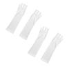 Magik 1-2 Paris Anti UV Shield Gloves Gel Manicure Protect Hands from UV Light Lamp (2, White Short) view 1