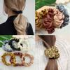 12 Pieces Silk Satin Scrunchies Skinny Hair Ties for Women, Girls Ponytail Holder - Small Elastic Soft Hair Ropes for Thin, Thick and Curly Hair (Colorful) view 2