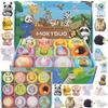 Bath Bombs for Kids with Surprise Inside,12-Pack Natural Organic Kids Bath Bombs with Endangered Animals Toys, Fun & Educational Gift, Ideal Birthday,Christmas,Children's Day Gifts kit view 1