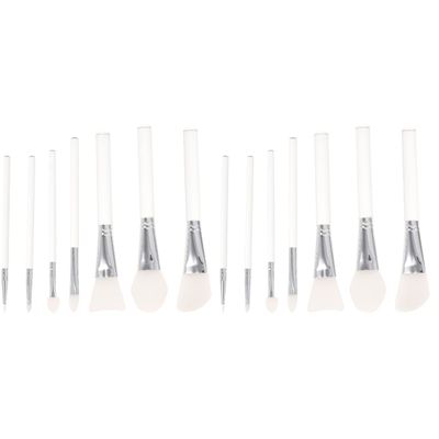 FOMIYES 14pcs Face Mask Brush Acrylic Handle for Makeup Application Suitable for Liquid Creams Facial Masks and Massage Creams Opp Bag Packaging