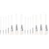 FOMIYES 14pcs Face Mask Brush Acrylic Handle for Makeup Application Suitable for Liquid Creams Facial Masks and Massage Creams Opp Bag Packaging view 1