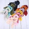 14 PCS Bow Hair Scrunchies Bunny Ears Silk Scrunchies Hair Ties Bobbles Elastic Hair Ties Ropes Ponytail Holder Hair Accessories for Women view 2