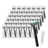 Disposable Razors In Bulk, Bulk Razors With Knife Cap, Gray, Individually Packaged Disposable Razors Bulk With Shaving Cream For Hotels, Homeless, Nursing Homes, Charities (Pack-60) view 1
