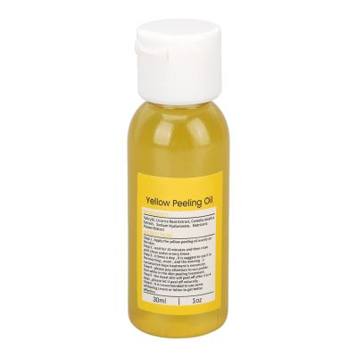 Yellow Peeling Oil for Exfoliating, Whitening, Softening, Callus Removal, Dark Skin, Cutin, Callus Skin
