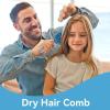 Hair Drying Comb, 2 Pack Microfiber Paddle Hair Brushes Set Anti Dandruff Anti Radiation Hair Paddle Brushes for Detangling Drying view 3