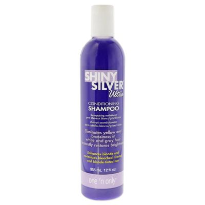 ONE 'N ONLY One-n-Only Shiny Silver Ultra Conditioning Shampoo Shampoo Unisex 12 oz