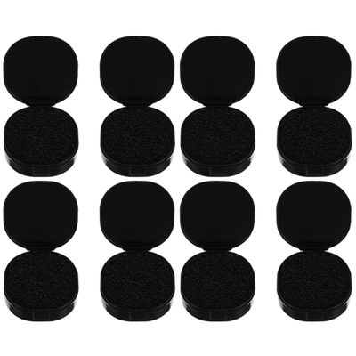 FRCOLOR 8pcs Makeup Brush Cleaning Box Cleaning Sponge for Quick and Brush Care Lightweight and Portable Tool for Travel and Outdoor Use