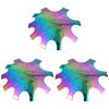 3pcs Stainless Home DIY Steel Girls Tool Acrylic Style Nail Nails Salon Shop# Decoration Trimmer, Plates French Art Cutter Guides Module Tip Manicure Smile Stamping Trimmer view 1
