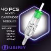 Tattoo Needles Cartridge Disposable Needles, Usiriy 40pcs Professional Tattoo Cartridges Assorted Mixed 1205M1 1207M1 1209M1 1211M1 Magnum Needles Agujas De Tatuajes De Cartucho view 2