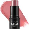 FOCALLURE Cream Blush Makeup,Buildable Blush Stick for Cheeks,Matte and Dewy Finish,Long Wearing,Easy Application,Lightweight Multi Stick,ROSE MARBLE view 1