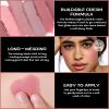 FOCALLURE Cream Blush Makeup,Buildable Blush Stick for Cheeks,Matte and Dewy Finish,Long Wearing,Easy Application,Lightweight Multi Stick,ROSE FLUSH view 3