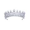 The Empress Eugenie Pearls Tiara, France's Pearl Diadem Tiara for Wedding,Zirconia Women's Hair Accessories Headband TR15073 view 1