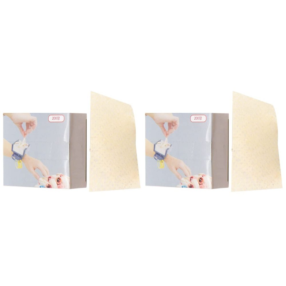 FOMIYES Disposable Perm Paper for Hair Styling Ultra Thin Wrist Wraps for Salon Use of - Hair Perming Tissue for Home and Professional Hairdressers