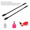 15PCS Mini Spatulas Makeup Scraper, Double Head Design Silicone Extended Handle Cosmetic Residue Scraper for Beauty and Cosmetic Use view 4