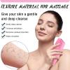 Back Scrubber for Shower Exfoliating Washcloth Back Cloth Body Extended Length Scrubber Towel Nylon Exfoliating Stretchable Pull Strap Wash Cloth for Bath Body Scrub Washcloth 2 Pack (Pink,Gray) view 4