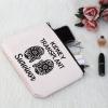 G2TUP Kidney Recipient Gift Kidney Transplant Survivor Makeup Bag Kidney Transplant Recipient Cosmetic Bag Organ Recipient Survivor Gift (Kidney Transplant Survivor White Bag) view 4