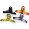Large Hair Claw Clips Big Butterfly Hair Clips for Women Gradient Matte 5.11" Large Claw Clip Oversize Hair Clip for Women and Girls Hair Accessories for Long Thick Hair 4 Pcs view 1