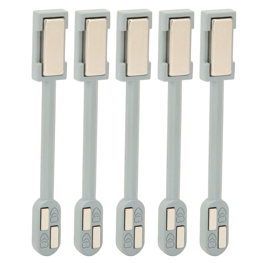 5PCS Cat Eye Magnet, 3D Double Head Nail Art Magnet Professional Nail Magnet Cateye Magnetic Tool for DIY Home Nail Salon Studio