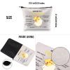 G2TUP Cockatiel Lover Gift Anatomy Of A Cockatiel Makeup Bag Cockatiel Owner Cosmetic Bag Parrot Lover Gift Bird Gift Zipper Travel Bag (Anatomy Of A Cockatiel White Bag) view 3