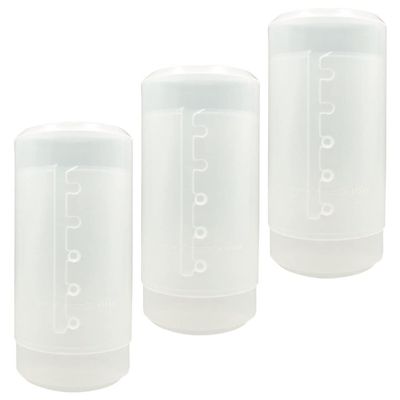 FOMIYES 3pcs Retractable Cosmetic Brush Barrels Plastic Makeup Brush Holder Brush Containers for Women Girls Clear Makeup Tools Brush Holders for Make up Dressing Table Pp Miss Storage Cup
