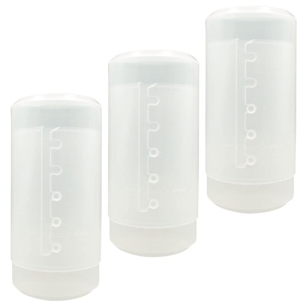 FOMIYES 3pcs Retractable Cosmetic Brush Barrels Plastic Makeup Brush Holder Brush Containers for Women Girls Clear Makeup Tools Brush Holders for Make up Dressing Table Pp Miss Storage Cup