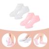 FOMIYES 2 Pairs Exfoliating Moisturizing Toeless Socks Socks for Dry Cracked Feet view 4