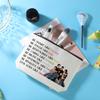 Azteoiz Fun Cosmetic Bag and 5 Stickers Keep Gold Pony-boy Gifts 80's Movie Out-siders Accessories Inspiration Birthday Christmas Gifts for Her Female Movie Lovers Be Smart Like Pony-boy Cosmetic Bag view 4